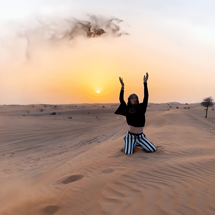 Yoga 2 Model-in-the-desert